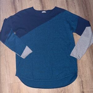 Smartwool Shadow Pine Color Block Wool-Blend Sweater
EUC